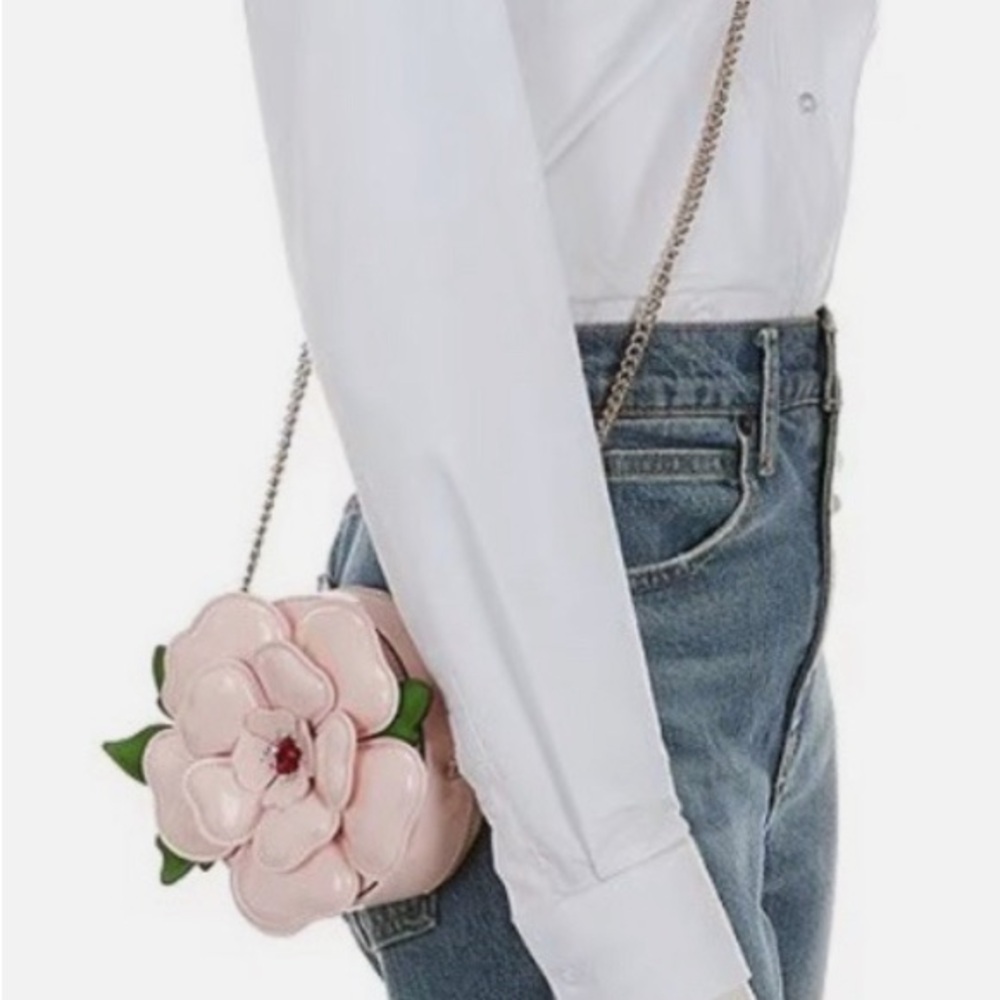 NWT Kate Spade New York 
In The Garden 3D Floral Appliqué Leather Crossbody Bag - Picture 14 of 14